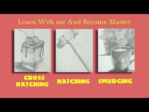 Master Shading: Cross Hatching, Hatching & Smudging Explained ‪@Artwithme-p8g‬