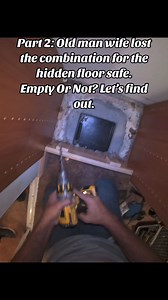 2.5K views | Part 2 Old man wife lost the combination for the hidden floor safe. Empty Or Not Let’s find out. | Vault Cracker | Facebook