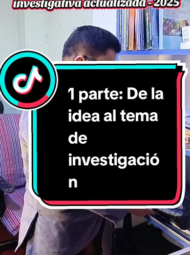 #delaideaaltemadeinvestigacion #tesiscoachwr #seguidores #rutainvestigativa