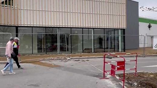 Grands travaux au magasin Leroy-Merlin d’Arras