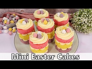 Mini Easter Cakes Recipe
