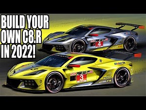 The 2022 C8 VISUALIZER is LIVE! BUILD your OWN C8.R Corvette!