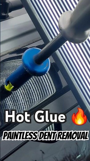 Paintless Dent Removal - Glue Pull Repair