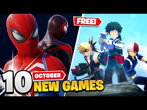 10 New Games October (5 FREE GAMES)