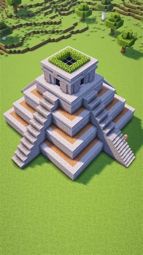 minecraft Easy design Temple #minecraft