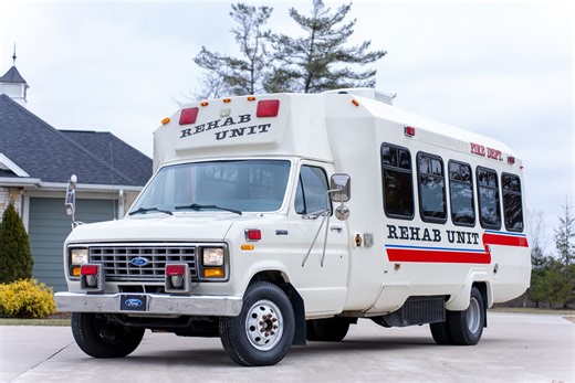No Reserve: 1991 Ford E-350 Fire Crew Rehab Unit