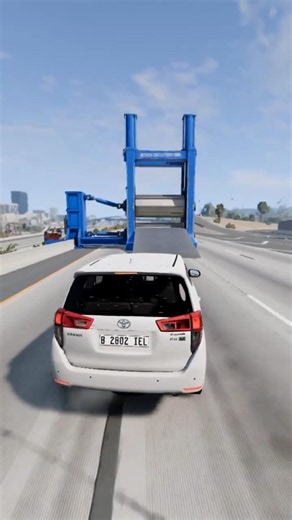 Car vs Large Crasher 💥🚗 | BeamNG Drive Destruction Test