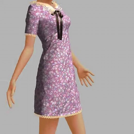 [Test] Cloth Simulation (Autodesk Maya 3D Animation)