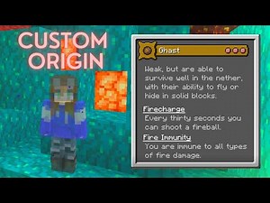 [OLD] Minecraft Origins Mod: Ghast! (Custom Origin)