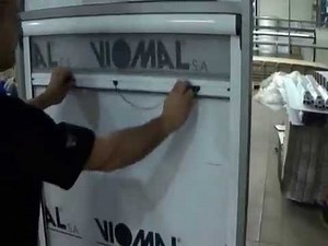 Τοποθέτηση σήτας κάθετης κίνησης