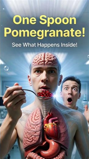 Pomegranate Digestion Explained in 3D | Human Body Anatomy