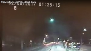 Meteor seen over West Michigan Monday morning