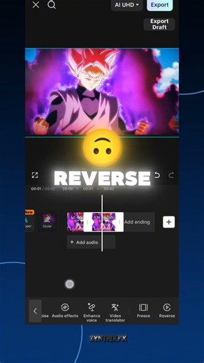 how to make zoom in reverse transition on capcut || #capcut #capcuttutorial #zyntrixfx