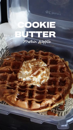 Indulge in Cookie Butter Protein Waffles at Magnolia Nutrition