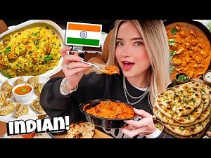 Eating INDIAN FOOD Mukbang!! Chicken Tikka Masala, Chicken Biryani & Momos!