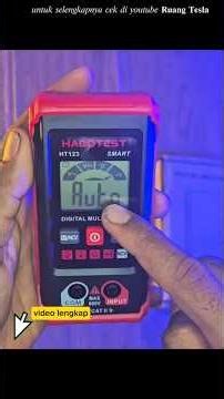 SPESIFIKASI MULTIMETER AUTO HABOTEST HT 123