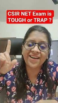 CSIR NET june 2026 Exam is TOUGH or TRAP by Vaishali Maam