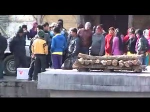 Pashupatinath Temple - Hindu funeral pyres