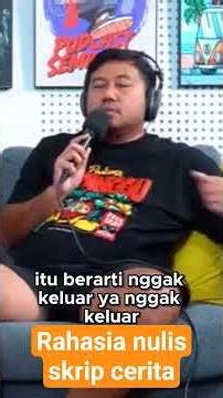Rahasia nulis skrip cerita #viral #podcast #shortvideo