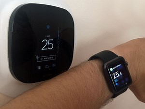 Using the Ecobee3 Wi-Fi thermostat with your Apple Watch