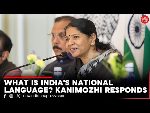 Kanimozhi wins huge applause for her answer on India’s national language In Madrid