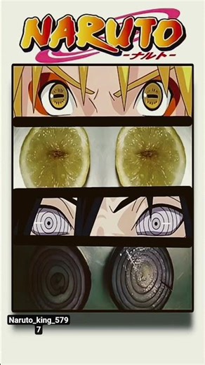 Naruto Eyes vs Real Life Funny Comparison 😅🍋🧅 | Anime Edit #Naruto