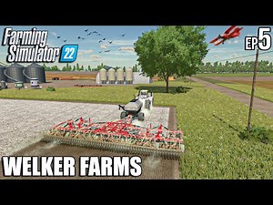 BIG FIELDS Planting with BIG BUD | Welker Farms | Farming Simulator 22 | Timelapse 5