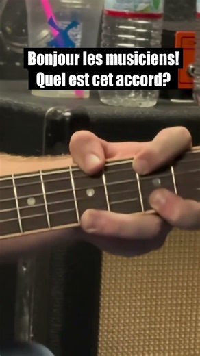 Quel est cet accord? 🧐