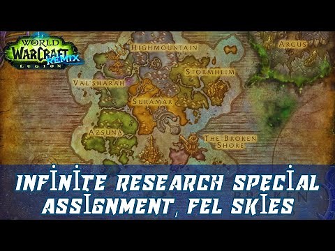 Infinite Research Special Assignment, Fel Skies | Cache from the Infinite's Armory | Legion Remix