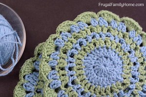 Quick Double Thick Crochet Potholder Pattern