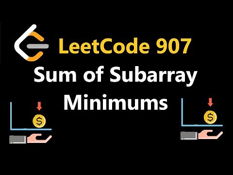 Sum of Subarray Minimums - Leetcode 907 - Python