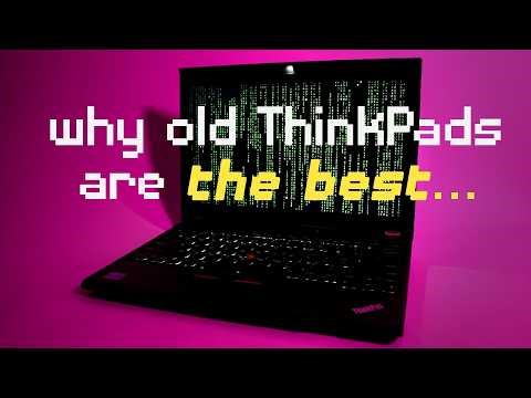 How I got addicted to old ThinkPads