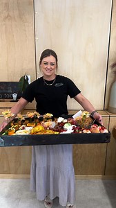 Make a large grazing tray with me 🧀 If only I could work this fast in real life! (Not pictured is the mini grazer giving me a dance party whilst I worked) | The Grazing Table