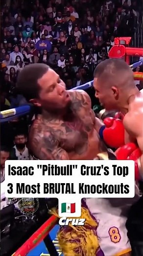 Isaac "Pitbull" Cruz's Top 3 Most BRUTAL Knockouts 💥 #méxico #mexico