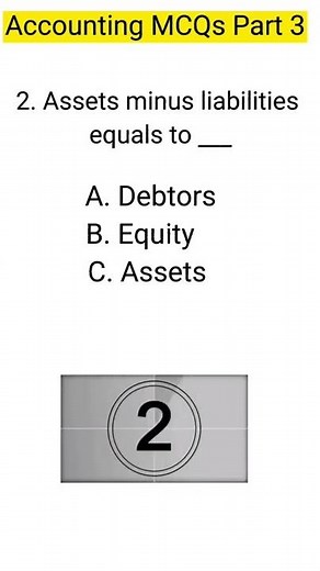 Accounting MCQs Part 3