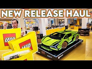 LEGO STORE Release Day HAUL! EPIC Selection!