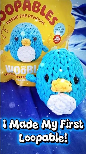 Pierre the Penguin! My First Loopables | NEW from The Woobles 🐧