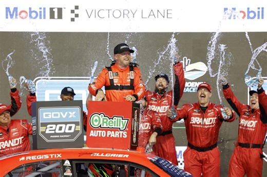 Allgaier takes first victory of the season at GOVX 200