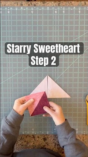 Step 2) Starry Sweetheart Quilt Tutorial - Sewing Half Square Triangles