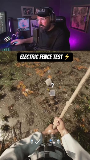 Electric fence test ⚡️#sonsoftheforest #SOTF #sonsoftheforestgame #gameplay #survivalhorror