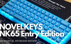 【转载】MechMerlin - Novelkeys NK65 Entry Edition Mechanical Keyboard Review