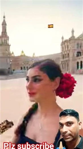 Seville Spain Green Screen Shorts | Beautiful Andalusia City Tour #shorts #greenscreen🌏