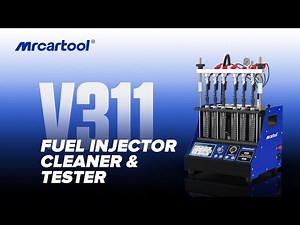 MRCARTOOL V311Fuel Injector Cleaning Machine