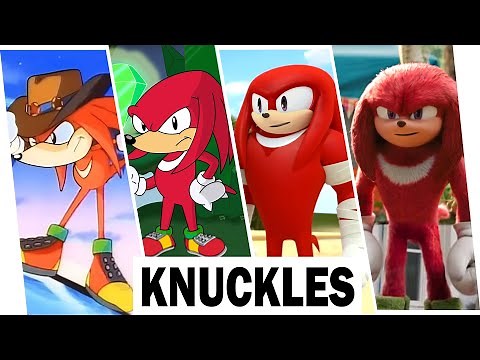 Evolution of Knuckles in Movies & TV (ANIMATED 1996-2026)