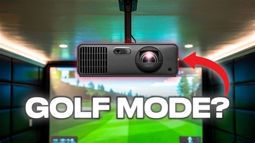 3.2K views · 15 reactions | If you’ve been waiting for the ultimate upgrade to your home golf simulator, this new 4K, ultra-bright projector from BenQ might be exactly what you’ve been looking for | Golficity | Facebook