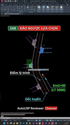 Lisp đảo ngược lựa chọn trong AutoCAD | Invert selection in AutoCAD | AutoLISP Reviewer