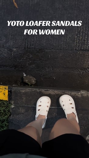 Affordable Korean Loafer Sandals perfect for rainy season 😊 #yoto #fypシ゚viral #affiliatemarketing #affiliate #affiliatetiktok
