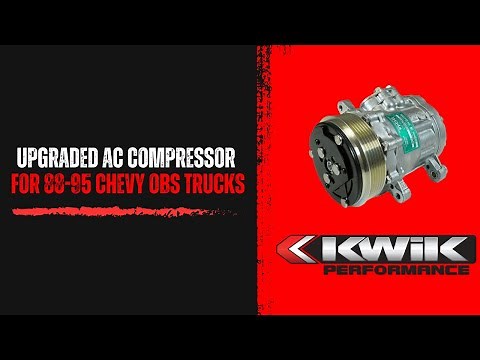 R4 to Sanden conversion for 88-95 Chevy OBS trucks