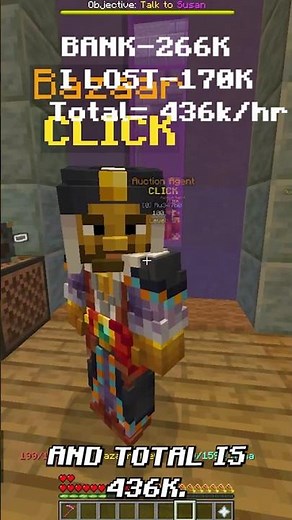 I Farmed WHEAT for 1 HOUR in Hypixel Skyblock! 🌾💰