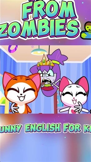 🧟 Silly Zombie Run or Hide Escape Game #kids #funny